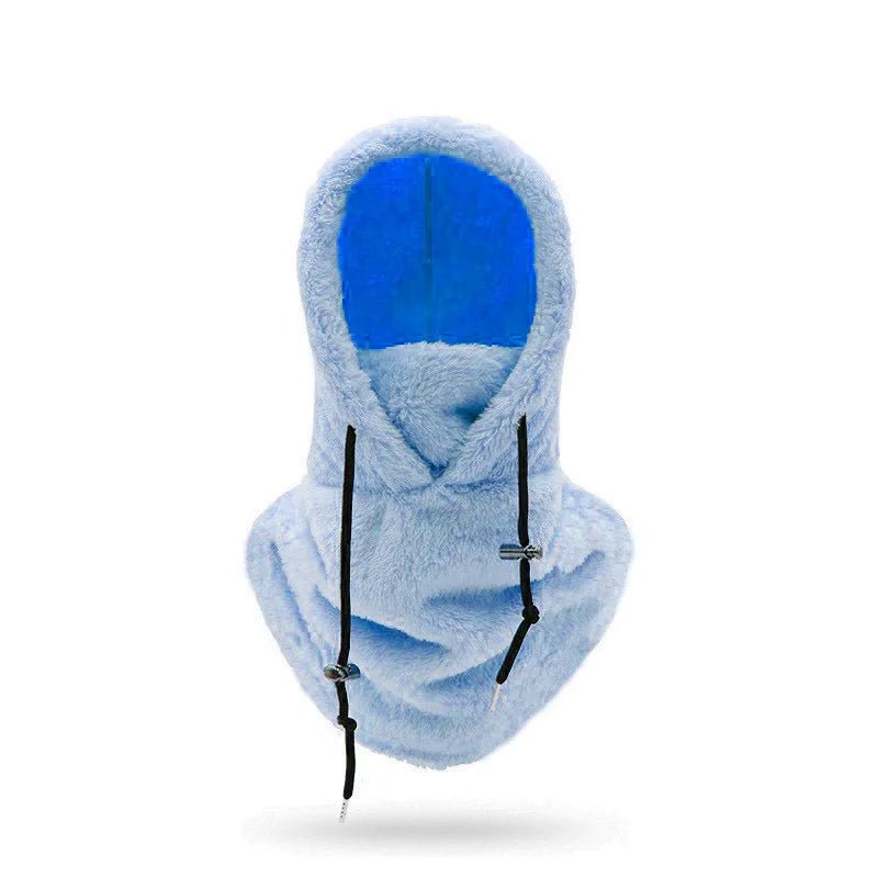 Thermische Balaclava mit Kapuze und verstellbarem Gesichtsschutz für Winteraktivitäten