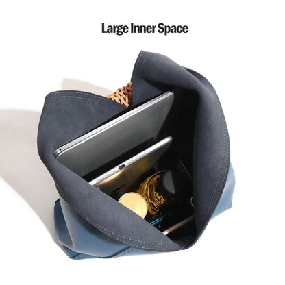 Hobo-Tasche für Damen mit geflochtenem Griff
