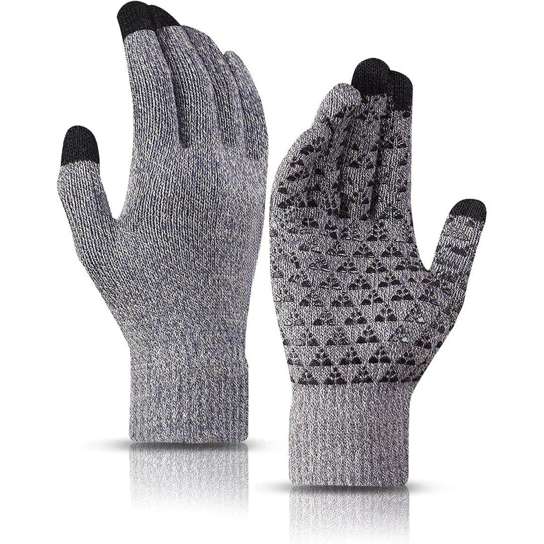 Touchscreen-Winterhandschuhe mit Silikongriff