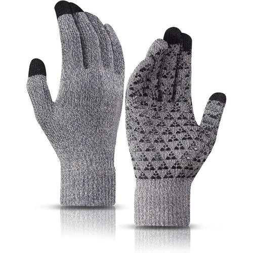 Touchscreen-Winterhandschuhe mit Silikongriff