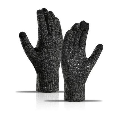 Touchscreen-Winterhandschuhe mit Silikongriff