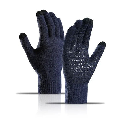Touchscreen-Winterhandschuhe mit Silikongriff