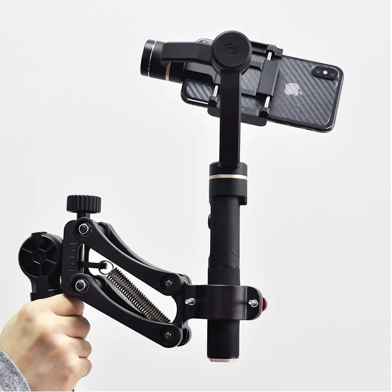 Estabilizador gimbal de 4 eixos para smartphones – Filmagem suave e precisa